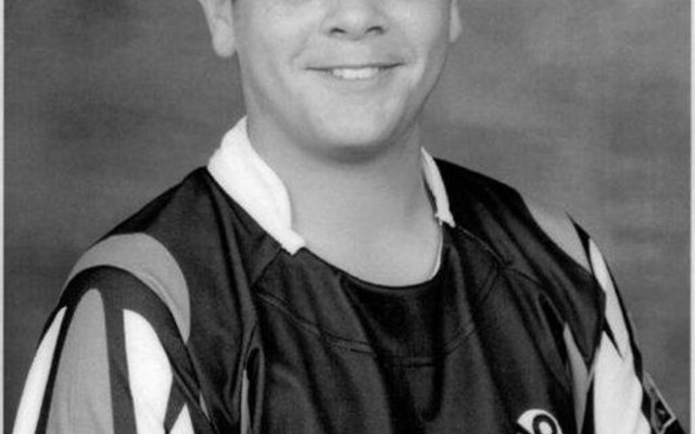 Niel Engelbrecht in sy Boland Rugby trui na afloop van vanjaar se Craven Week